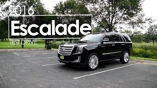 2016 Cadillac Escalade  Review  Test Drive [upl. by Nipahc]