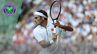 Roger Federer vs Rafael Nadal Wimbledon 2019 semifinal highlights [upl. by Lillie851]