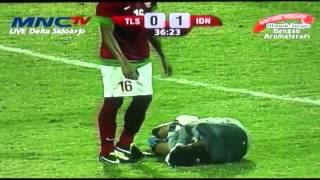 Full match Semi final AFF U19 Indonesia vs Timor Leste 20 20 Sept 2013 [upl. by Whitver]