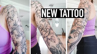 FULL SLEEVE TATTOO  Vlog [upl. by Anirbed]