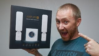 Ubiquiti AmpliFi HD Whole Home WiFi Setup [upl. by Hareemas]