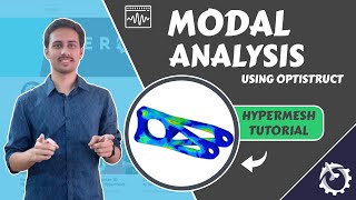 Modal Analysis using Hypermesh Optistruct Solver [upl. by Alene]