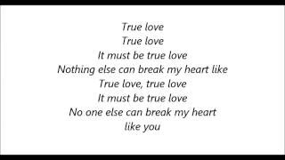 Pink feat Lily Allen  True love Lyrics [upl. by Teria68]