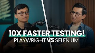 10X Faster Testing Playwright vs Selenium [upl. by Sidney]