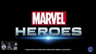 GameSpot Now Playing  Marvel Heroes with David Brevik [upl. by Ahsyas]