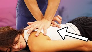 BEAUTIFUL amp SATISFYING ASMR CRACKS  Osteopathic  Chiropractic Adjustment Session [upl. by Powe411]