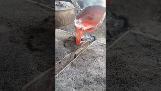 Iron smelting process [upl. by Labaw]