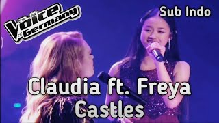 Castles  Claudia Emmanuela Santoso amp Freya Ridings  Voice of Germany  Lyrics amp Subtitle Indonesia [upl. by Domella950]