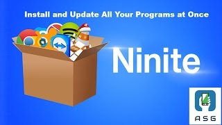 Ninite Install or Update all your programs at once [upl. by Kronfeld]