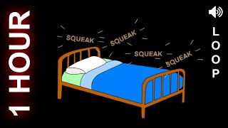 Bed Squeaking Sound Effect 1 Hour Version [upl. by Marwin]