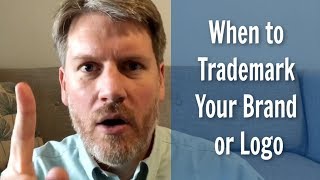 Trademarking a Name  When Should You File for Trademark Registration [upl. by Nolyag]