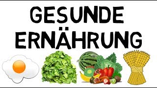 Gesunde Ernährung 10 Regeln DGE [upl. by Lalage]