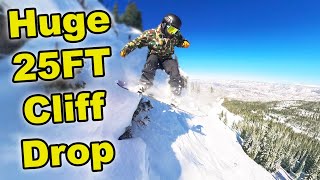 Snowboarding Gnarliest Terrain at Aspen Snowmass [upl. by Notgnirrab]