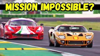 Ford GT40 VS Ferrari 488 GT3 EVO Shorts [upl. by Haelem]