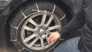 How To Install Snow Chains [upl. by Nosmas]