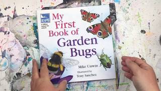 My First Book of Garden Bugs minibeasts  Childrens Read Aloud Book [upl. by Hayyim560]