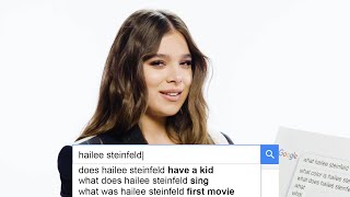 Hailee Steinfeld Answers the Webs Most Searched Questions  WIRED [upl. by Ynaffad]