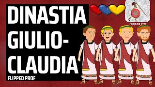 Tiberio Caligola Claudio e Nerone La Dinastia Giulio Claudia in 6 minuti [upl. by Kostman]