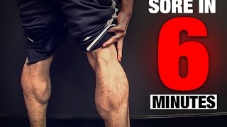 Calf Workout SORE IN 6 MINUTES [upl. by Sumahs]