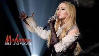 Madonnas Best Live Vocals [upl. by Verla]