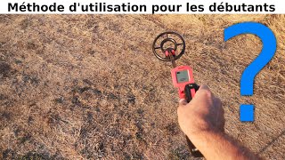 Comment utiliser un détecteur de métaux astuces méthode conseils pour débutants [upl. by Rosol]