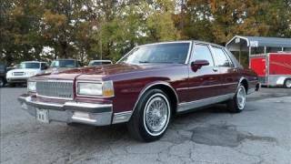 1989 Chevrolet Caprice Classic Brougham Start Up Exhaust and In Depth Tour [upl. by Achilles]