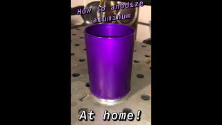 HOW TO Anodize Your Aluminum Parts At Home [upl. by Tierza349]