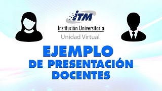 Ejemplo de presentación para los Docentes [upl. by Ainnat]