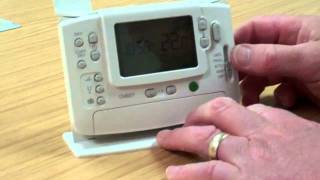 How to bind a Honeywell Chronotherm Thermostat [upl. by Hnad]