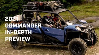 2021 Commander InDepth Features Walkaround  CanAm OffRoad [upl. by Ycart910]