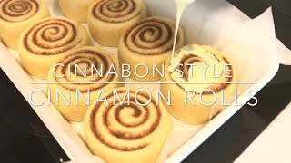 How to make Cinnamon Rolls ala CinnabonStyleSECRET recipe [upl. by Anaeed]