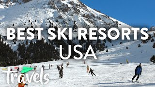 Top 10 Ski Resorts in the US  MojoTravels [upl. by Keeler]