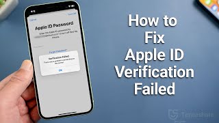 Apple ID Verification Failed 6 Ways to Fix It [upl. by Yalahs]