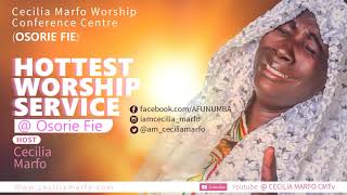 CECILIA MARFO LiVE WORSHIP OSORIEFIE 10TH MARCH 2017 [upl. by Deerdre]