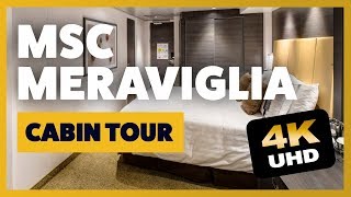 MSC Meraviglia cabin tour [upl. by Nalek965]