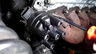 How to Replace Your Distributor Cap and Distributor Rotor [upl. by Nalced]