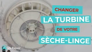 Comment changer la turbine d’un sèchelinge   WeRepair [upl. by Livvy]