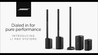 Introducing the Bose L1 Pro Sub1 amp Sub2 [upl. by Ninazan379]