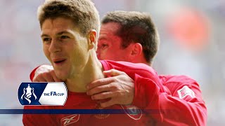 Steven Gerrards best FA Cup goals  Top Five [upl. by Onaimad677]