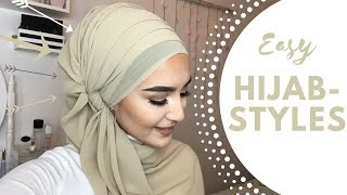 Easy Hijab Styles I Chiffon Hijab [upl. by Porter]