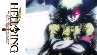 Hellsing Ultimate  Seras and Her Even Bigger Guns  Official Clip [upl. by Anorahs]