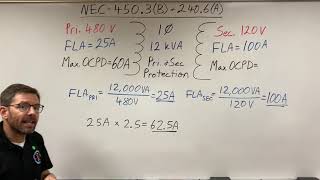 Transformer OCPD  Pri amp Sec Protection Table 4503B [upl. by Aneerahs]