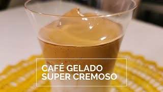 Receita de café gelado cremoso  muito fácil [upl. by Petite]