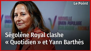 Ségolène Royal clashe « Quotidien » et Yann Barthès [upl. by Cence885]