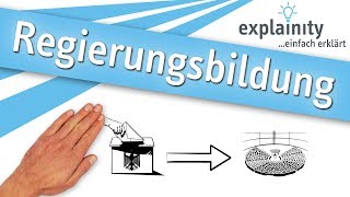 Regierungsbildung einfach erklärt explainity® Erklärvideo [upl. by Joellyn]