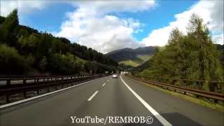 Driving Through Alps From Vipiteno  Sterzing Italy To Sindelsdorf Germany [upl. by Eta]