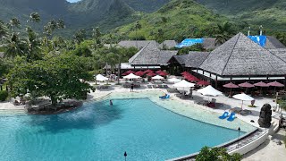 MANAVA BEACH RESORT amp SPA MOOREA FRENCH POLYNESIA [upl. by Norton]