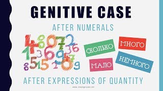 Basic Russian 2 Genitive Case After Numbers and Expressions of Quantity [upl. by Elias282]