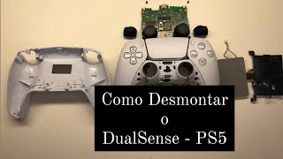 Como desmontar Controle do PS5  DualSense [upl. by Anzovin]