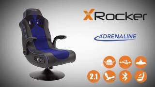 XRocker Adrenaline  Bluetooth gaming chair  Product Overview [upl. by Sparhawk]